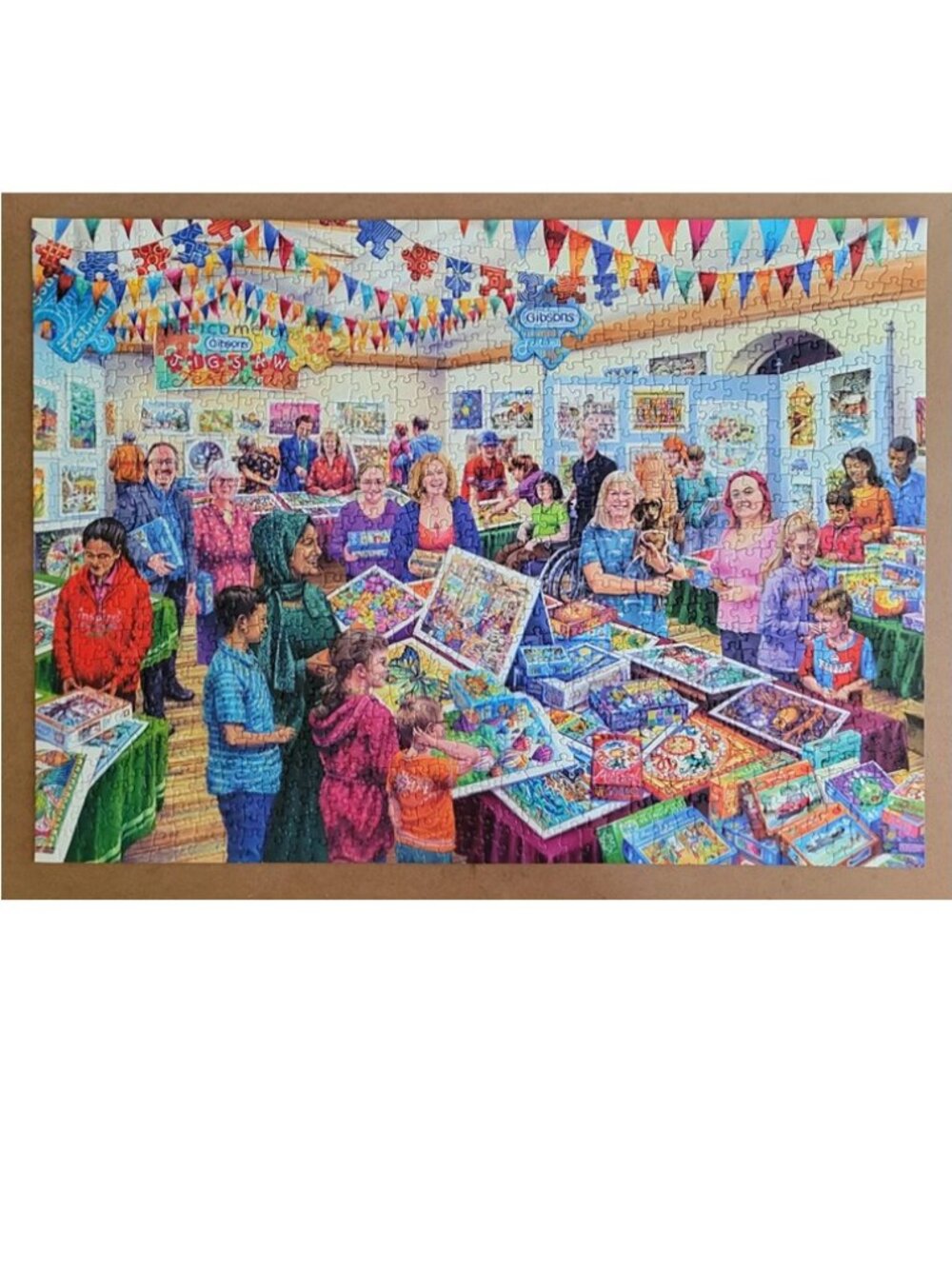 PUZZLE FESTIVAL by Gibsons JIGSAW PUZZLE 1000 pieces - Picture 2 of 8
